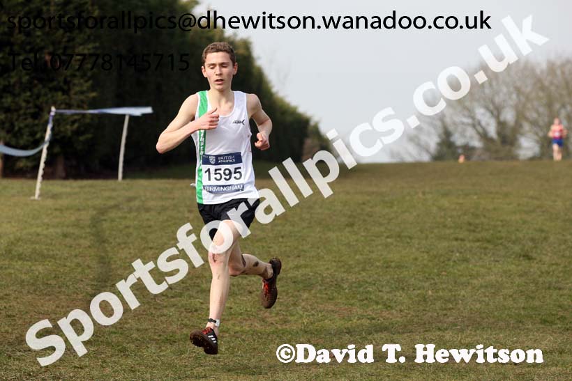 Boys under-15s 2016 Inter Counties Cross Country Champs. and Cross Challenge Final, Cofton Park, Birmingham. Photo: David T. Hewitson/Sports for All Pics